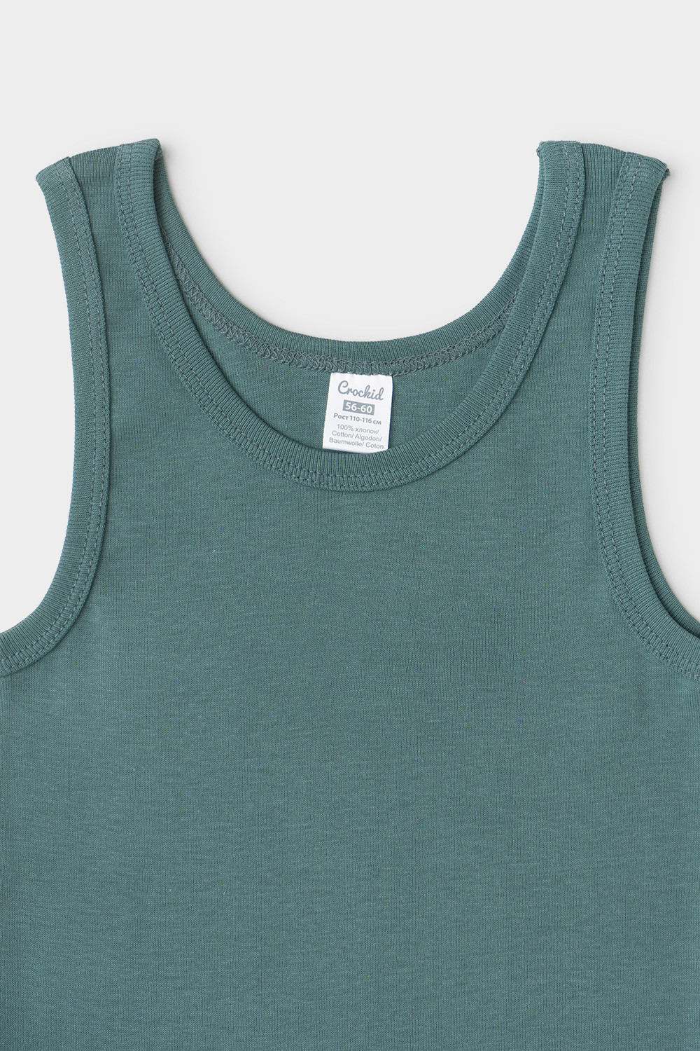 Майки для мальчика, артикул: К 1182-2уп, цвет: зеленый, фото 4