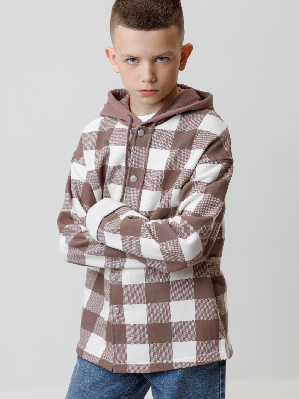 Рубашки для мальчика, артикул: КР 302196, цвет: сахар, фото 4