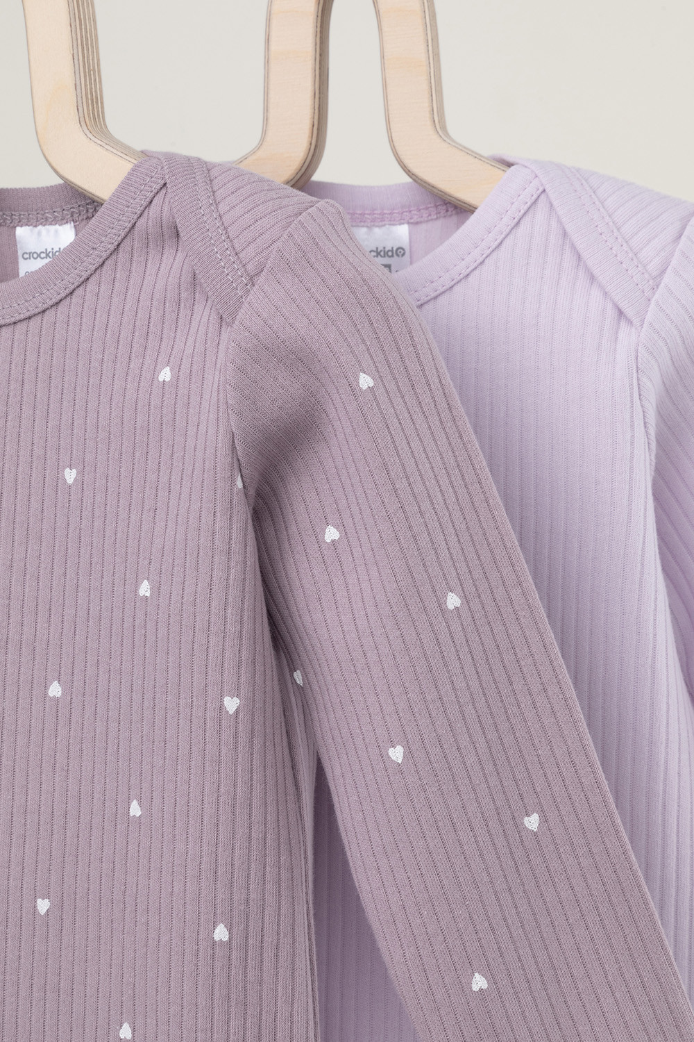 Боди для новорожденных, артикул: К 6526-2уп, цвет: фиолетовый, фото 4