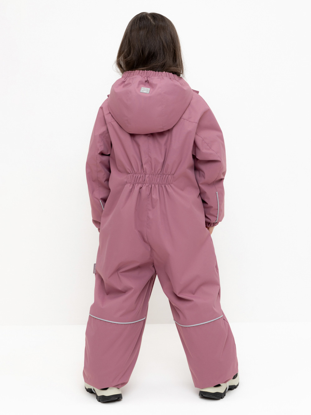 Комбинезоны утепленные для девочки, артикул: ВК 60109/5 УЗГ, цвет: бордовый, фото 4