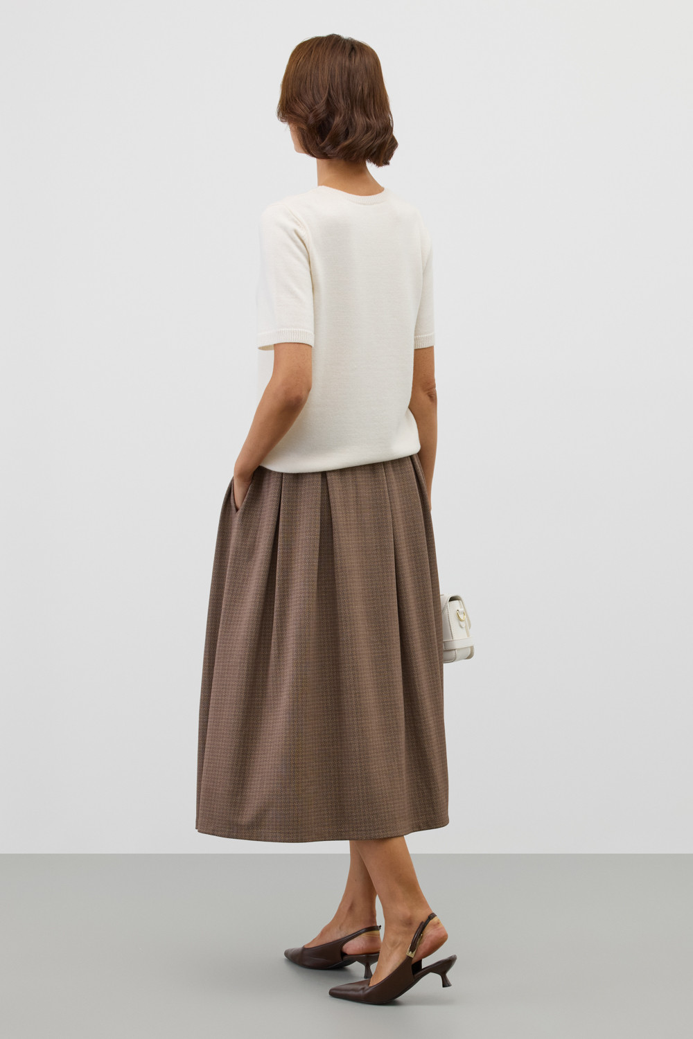 Джемперы женские для мам, артикул: ЕВ 30232/ш, цвет: бежевый, фото 4