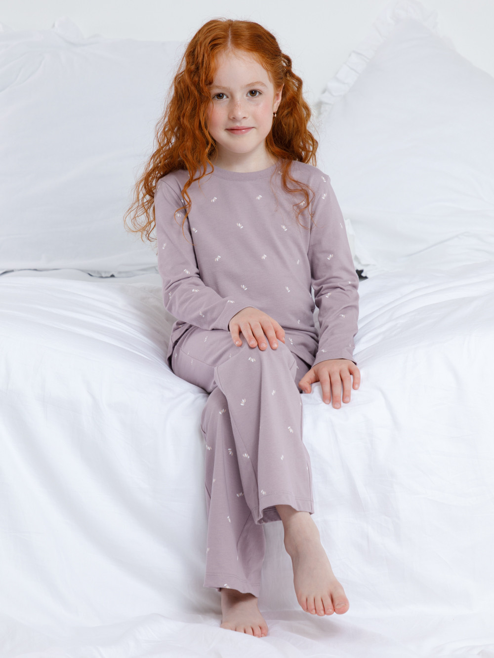 Пижама для девочки, артикул: К 1622, цвет: розовый, фото 4