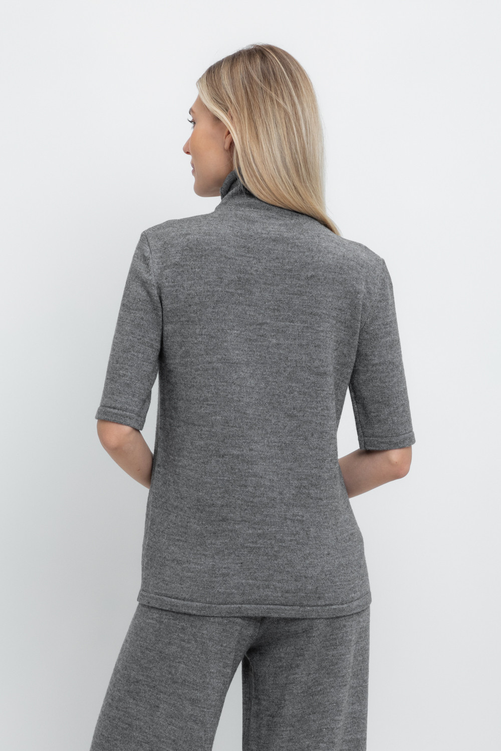 Джемперы женские для мам, артикул: ЕВ 30146/ш, цвет: темно-серый, фото 4