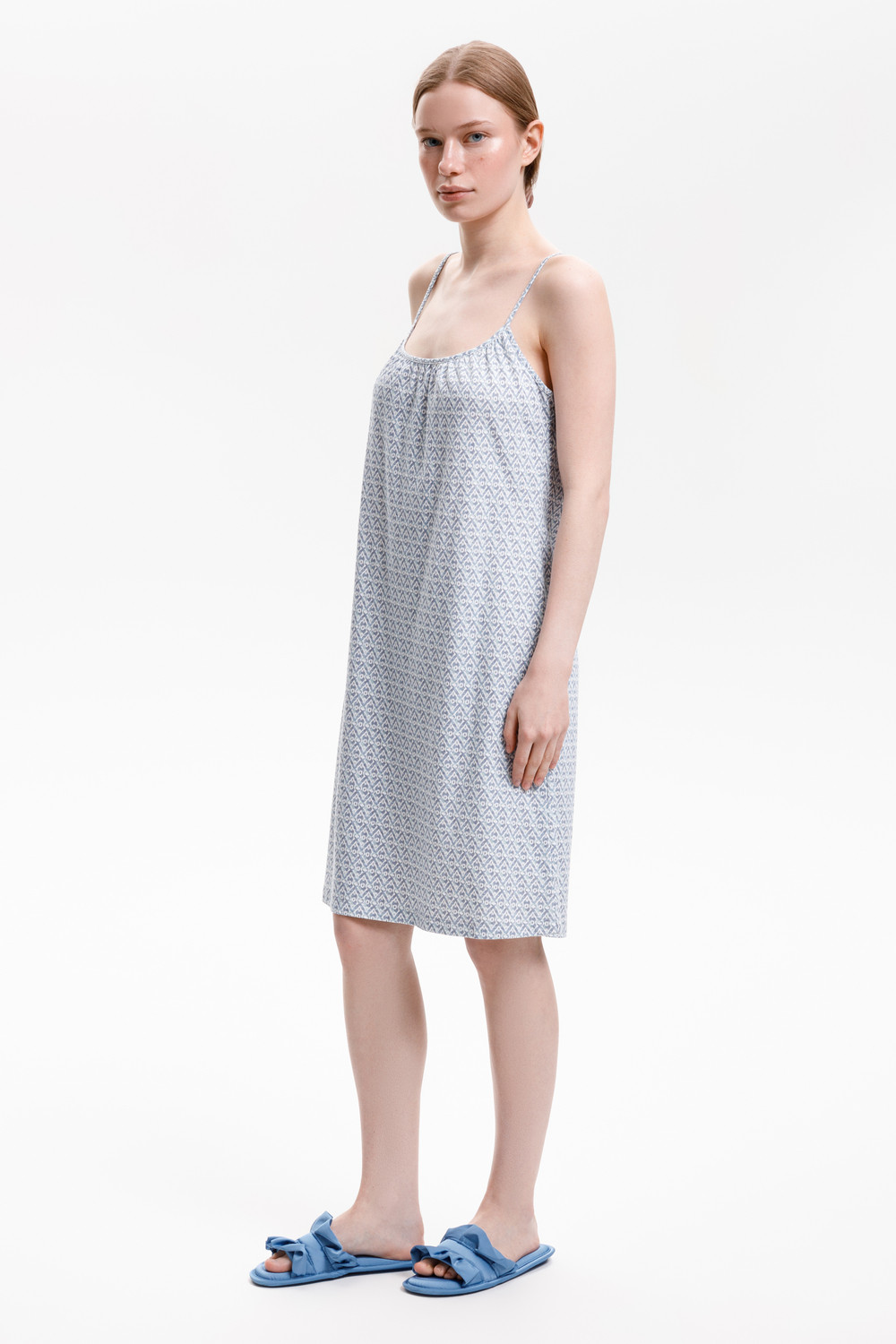 Сорочки ночные женские для мам, артикул: Е 10053, цвет: сахар, фото 4