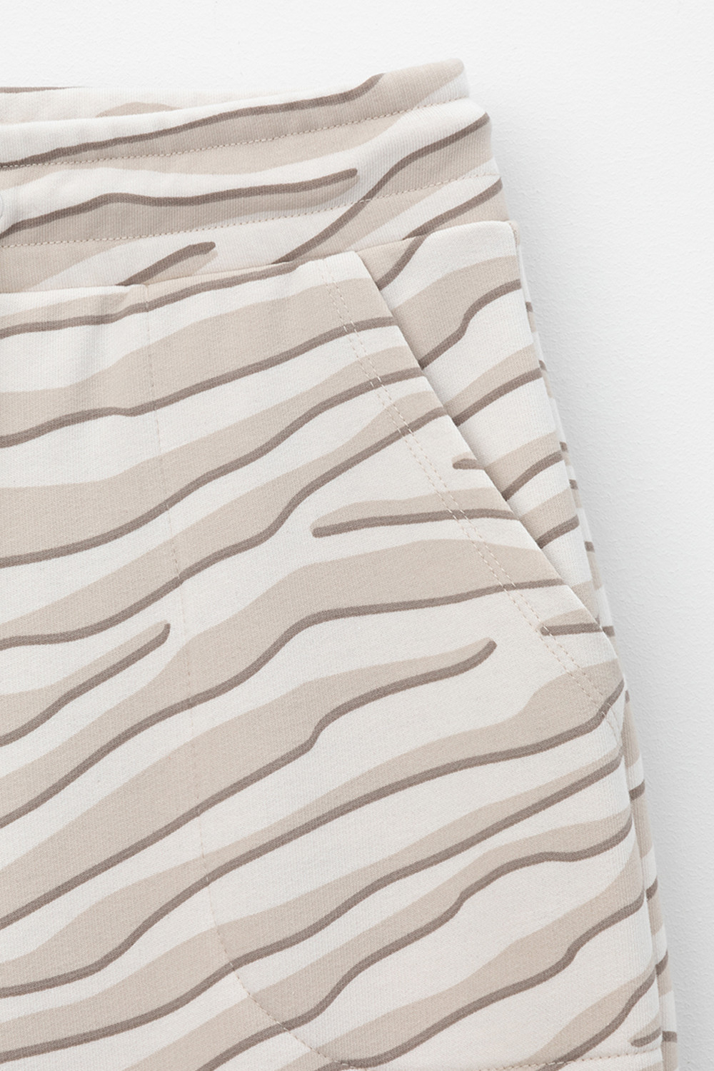 Брюки женские для мам, артикул: ЕВТ 4082/1, цвет: бежевый, фото 4