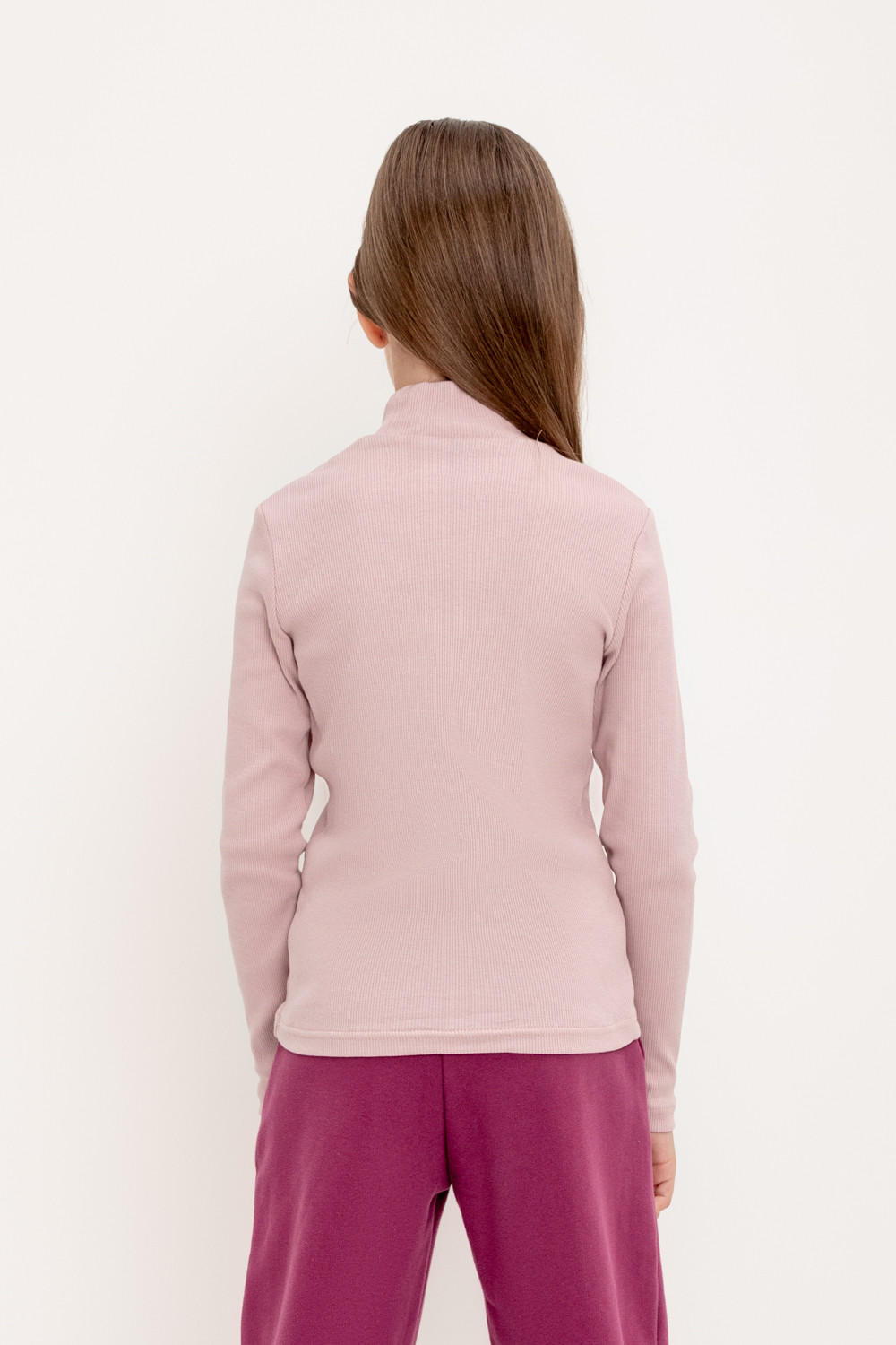 Водолазки для девочки, артикул: КР 302180, цвет: розовый, фото 4