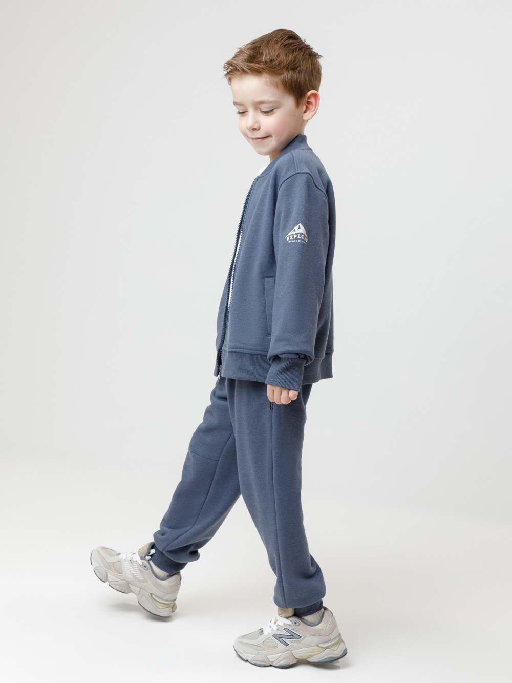 Брюки для мальчика, артикул: КР 400833, цвет: темно-синий, фото 4