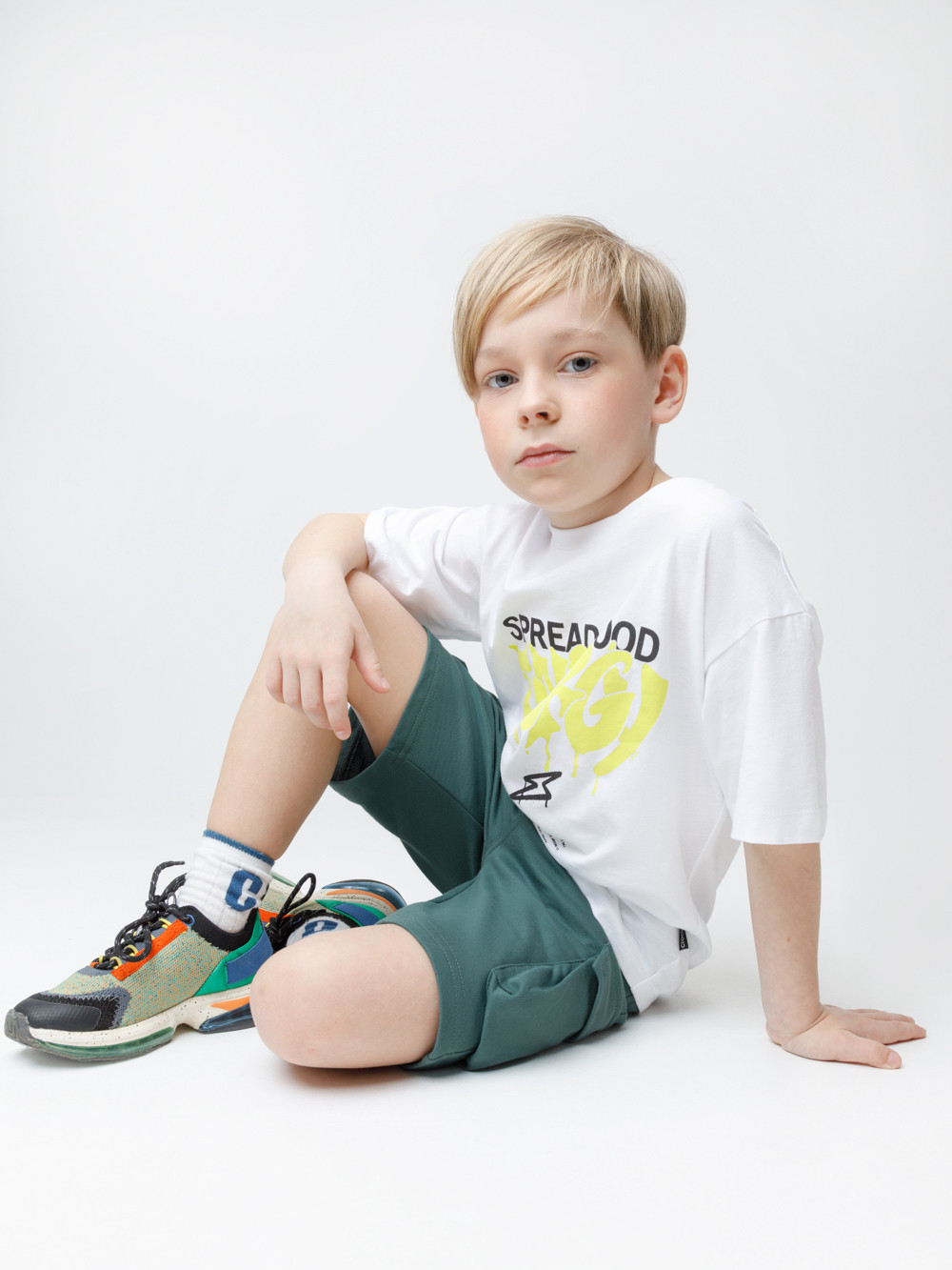 Шорты для мальчика, артикул: КР 400910, цвет: зеленый, фото 4