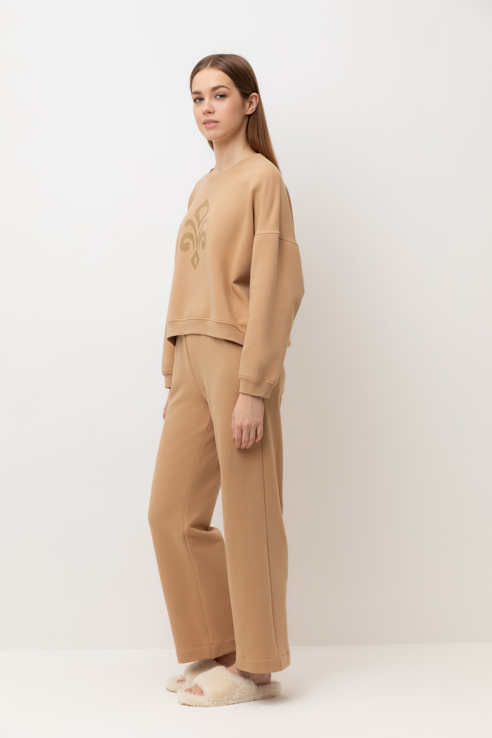 Комплекты для дома для мам, артикул: Е 20203, цвет: бежевый, фото 4