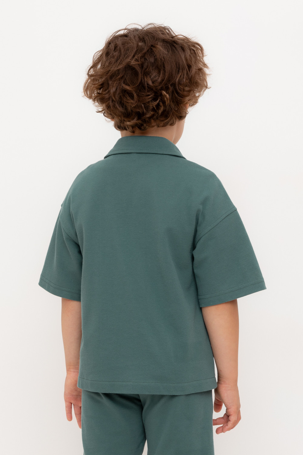 Рубашки для мальчика, артикул: КР 302730, цвет: зеленый, фото 4