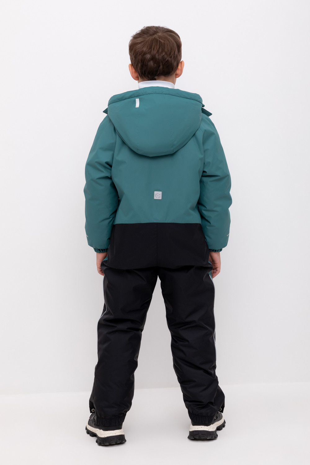 Комбинезоны утепленные для мальчика, артикул: ВК 60122/5 ГР, цвет: зеленый, фото 4