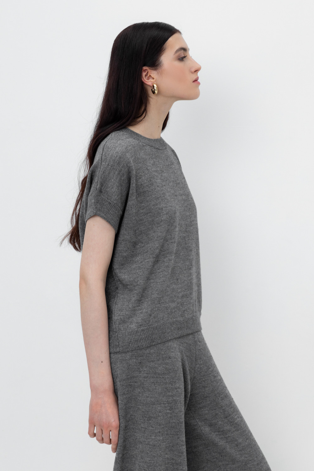 Джемперы женские для мам, артикул: ЕВ 30145/ш, цвет: темно-серый, фото 4