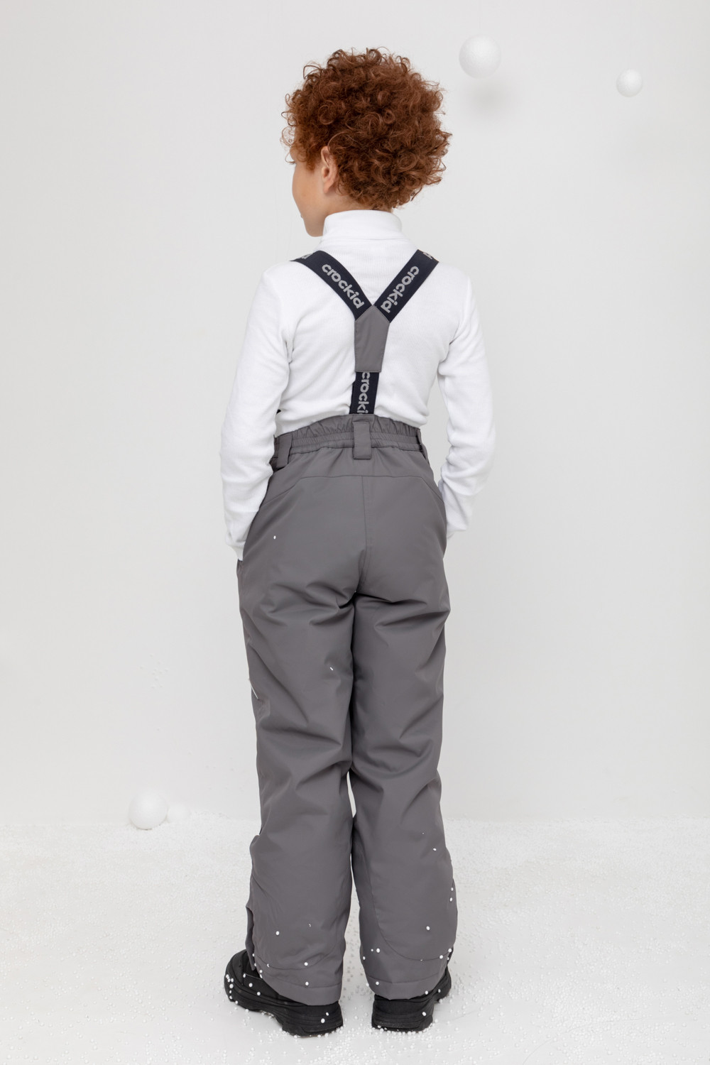 Брюки утепленные, артикул: ВК 40006/24/2 ГР, цвет: темно-серый, фото 4