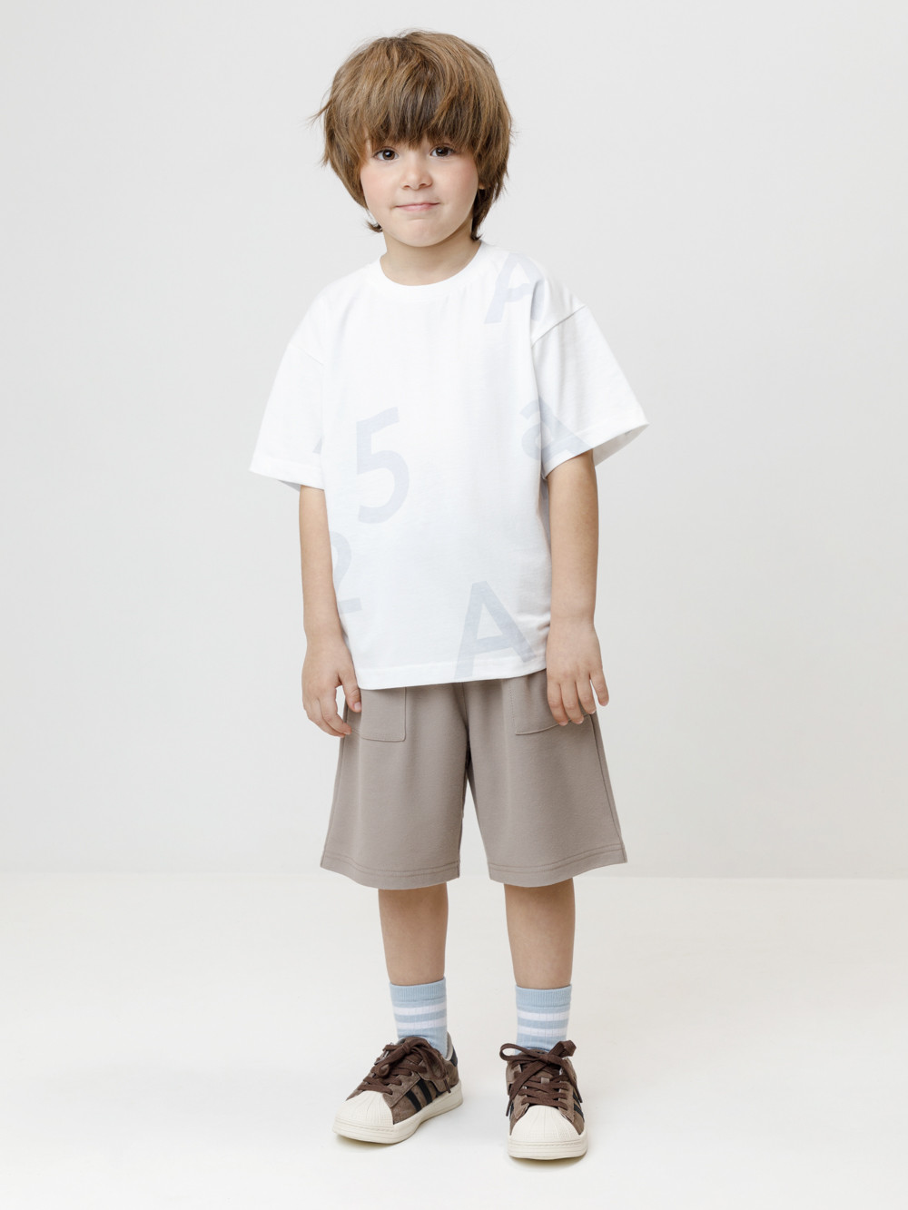 Футболка для мальчика, артикул: КР 302979-1, цвет: сахар, фото 4