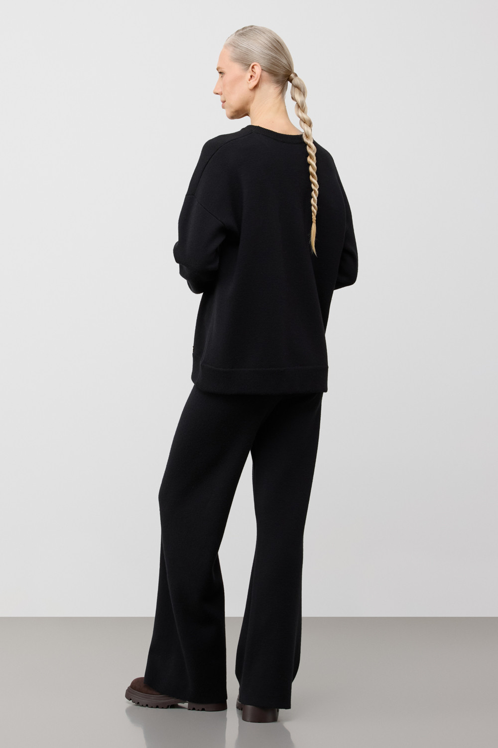 Джемперы женские для мам, артикул: ЕВ 30241/ш, цвет: черный, фото 4