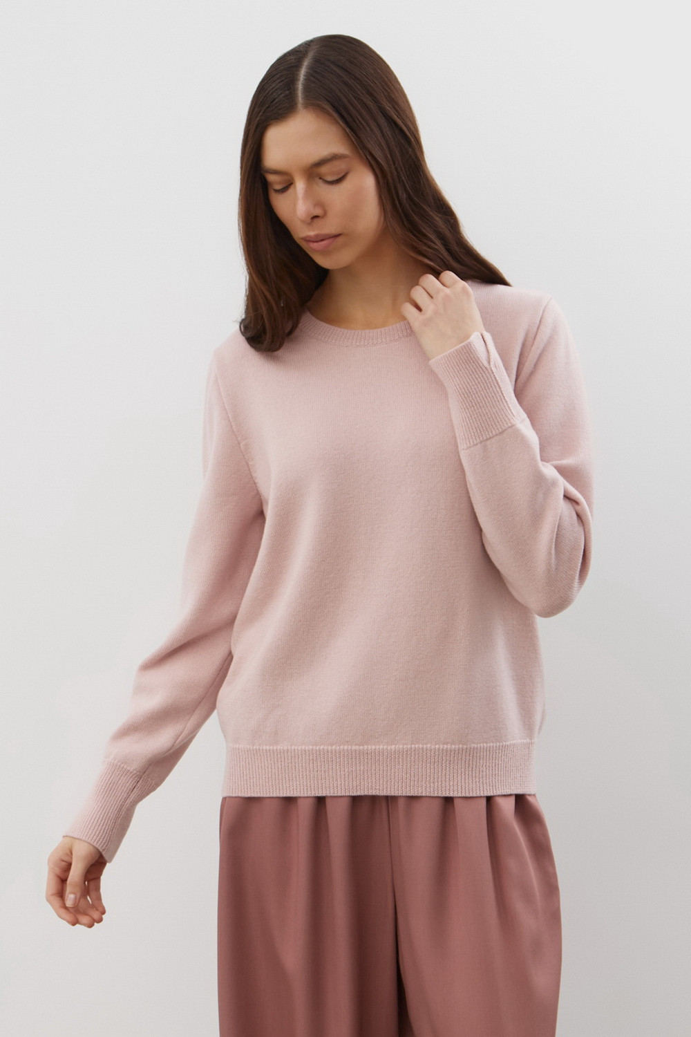 Джемперы женские для мам, артикул: ЕВ 30295/ш, цвет: розовый, фото 4