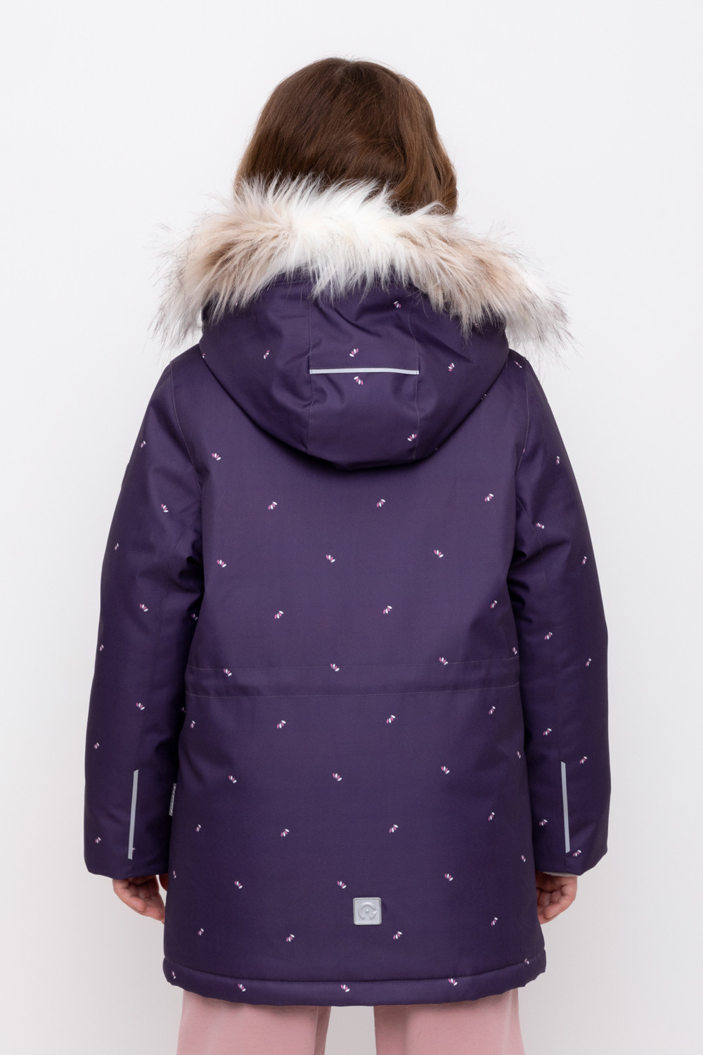 Куртка для девочки, артикул: ВК 38100/н/2 ГР, цвет: фиолетовый, фото 4