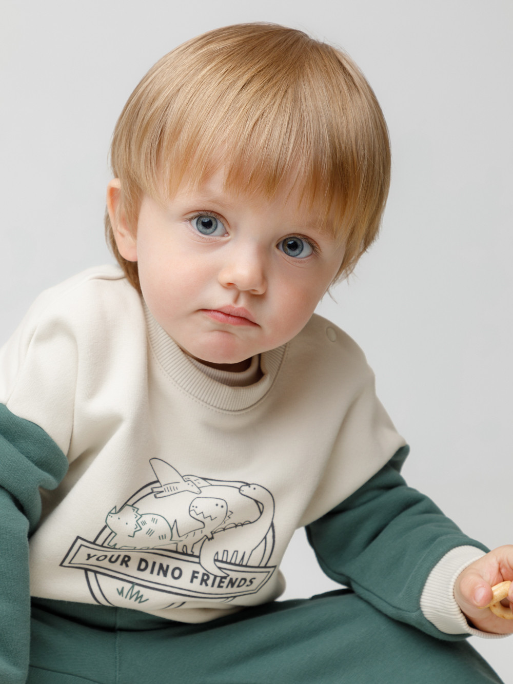 Свитшоты для мальчика, артикул: КР 302851, цвет: бежевый, фото 4