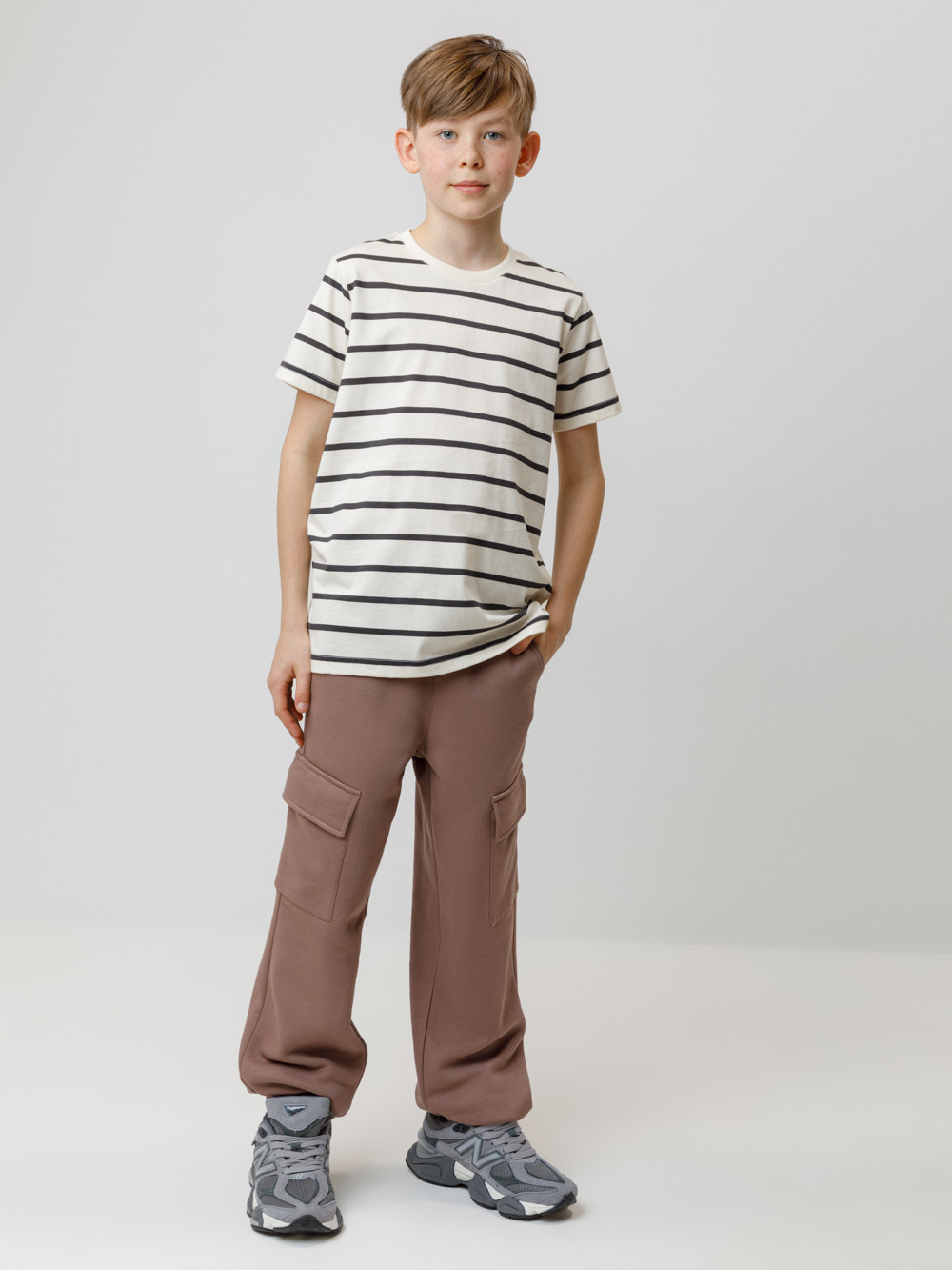 Футболка для мальчика, артикул: КР 302839, цвет: сахар, фото 4