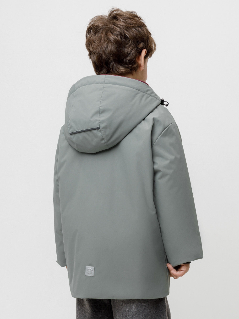 Куртки для мальчика, артикул: ВК 30165/1 ГР (128-152), цвет: хаки, фото 4