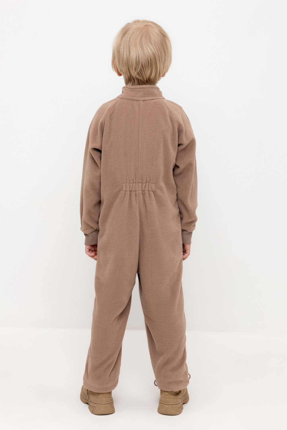 Комбинезон для мальчика, артикул: ФЛ 60006/2 ГР, цвет: бежевый, фото 4