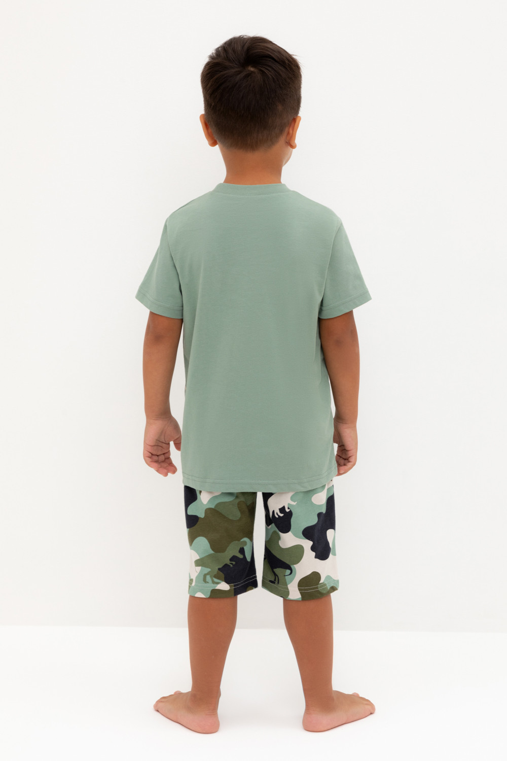 Пижама для мальчика, артикул: К 1528, цвет: зеленый, фото 4