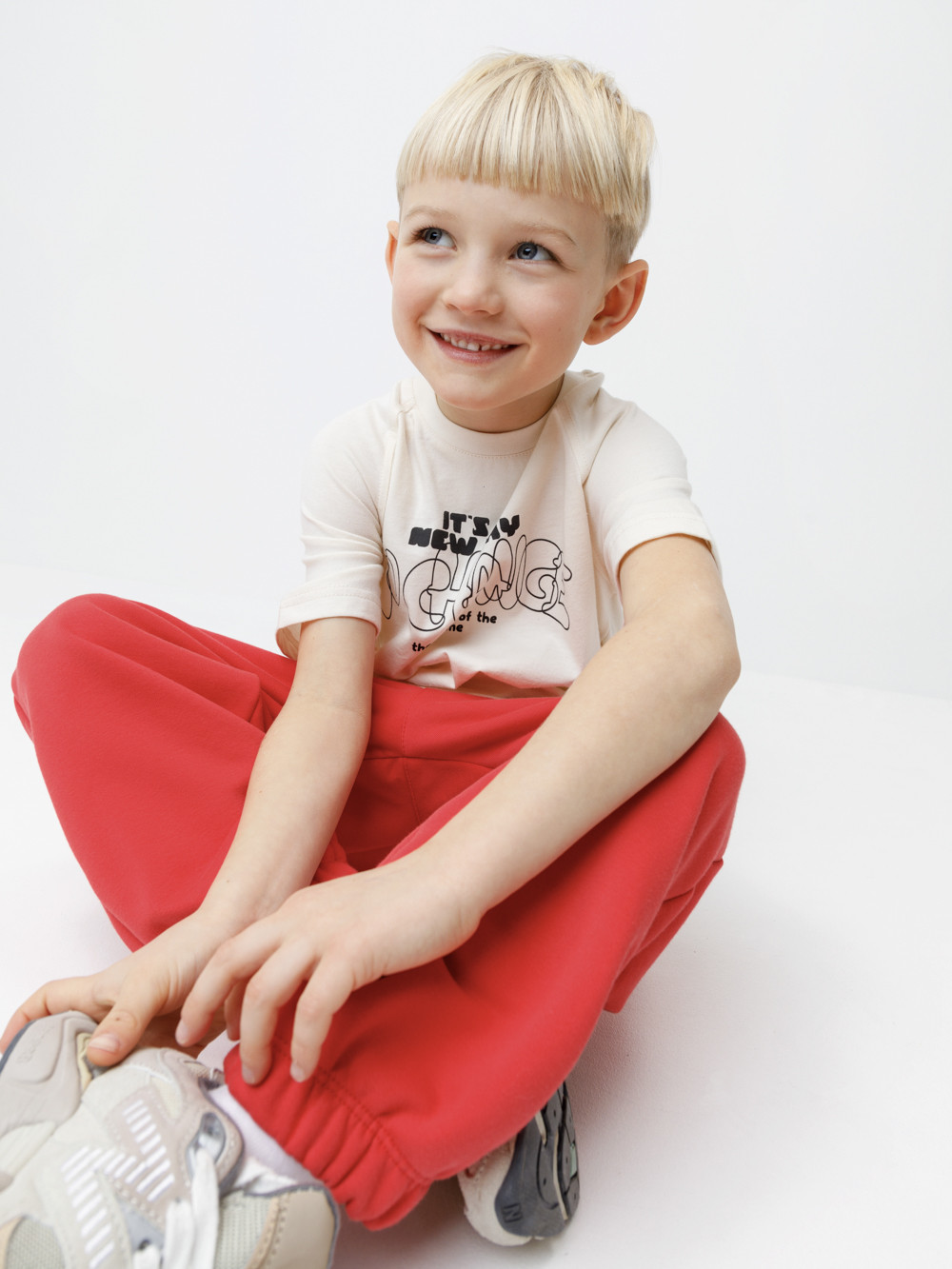 Футболка для мальчика, артикул: КР 303026, цвет: сахар, фото 4