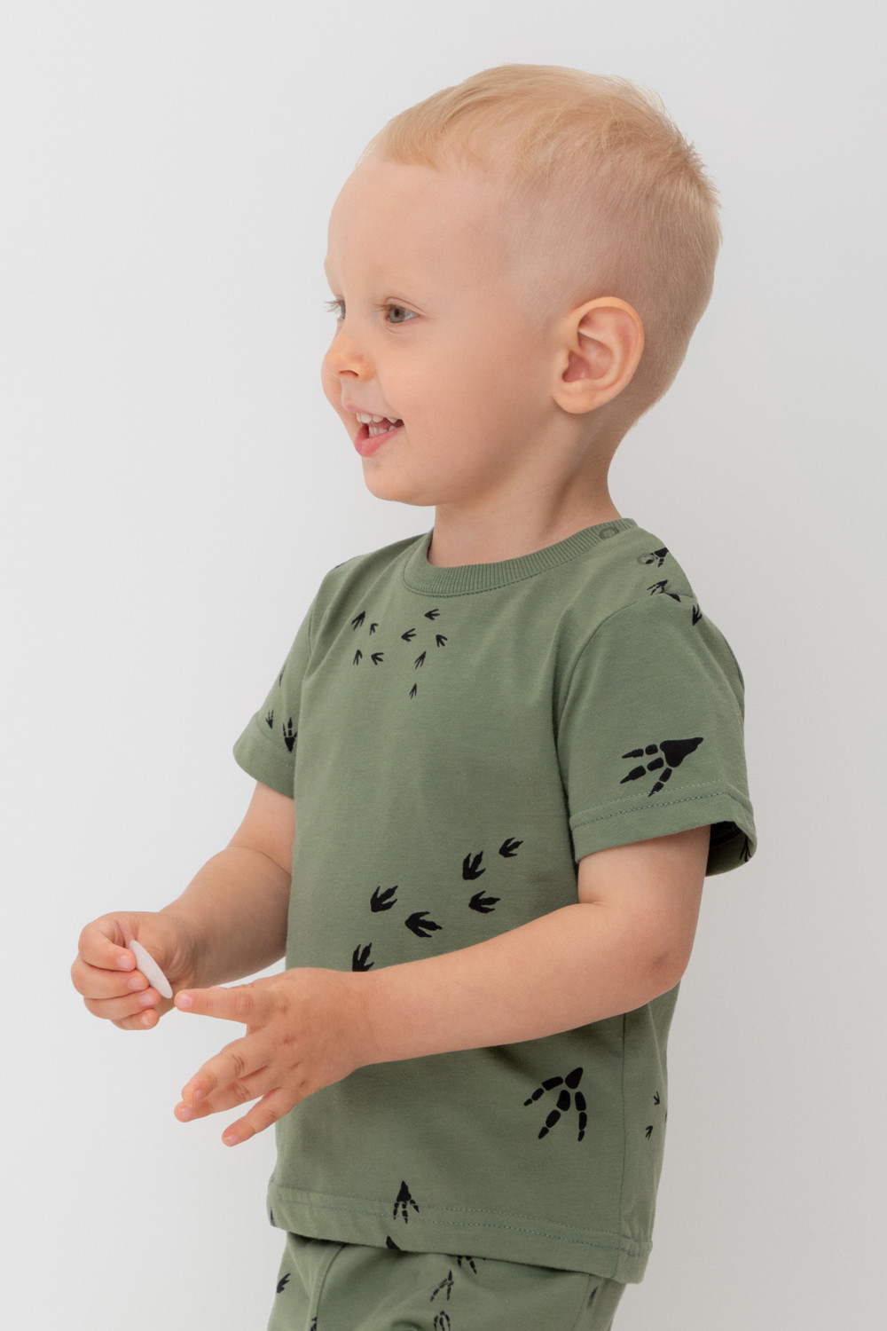 Футболка для мальчика, артикул: КР 302699, цвет: хаки, фото 4