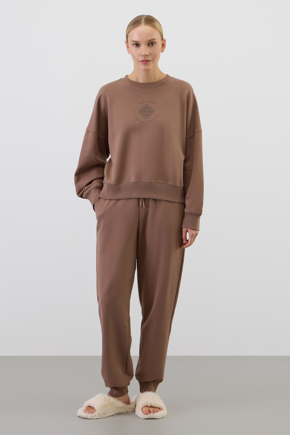 Комплекты для дома для мам, артикул: Е 20198, цвет: коричневый, фото 4