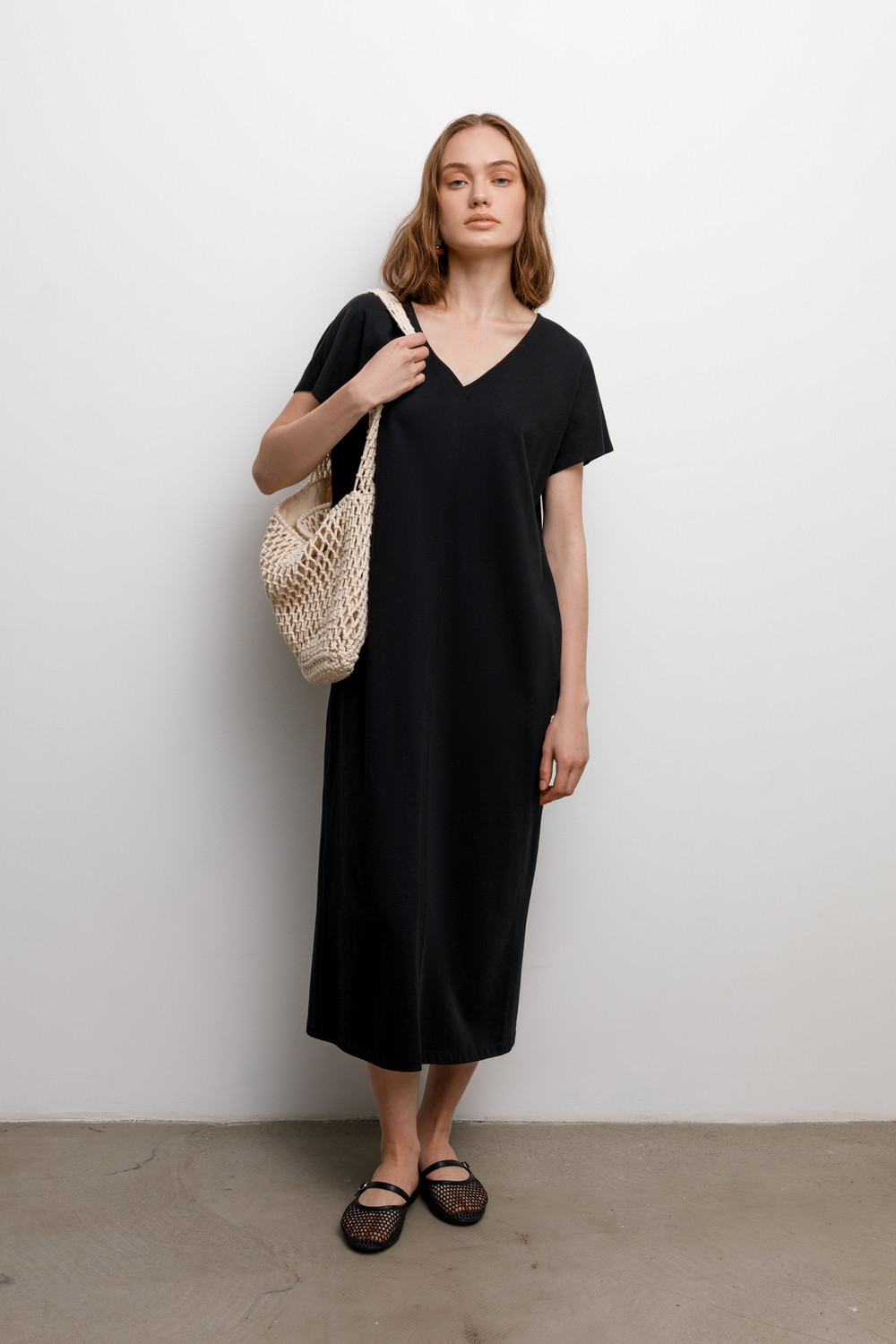 Платья женские для мам, артикул: ЕВТ 5030, цвет: черный3, фото 4