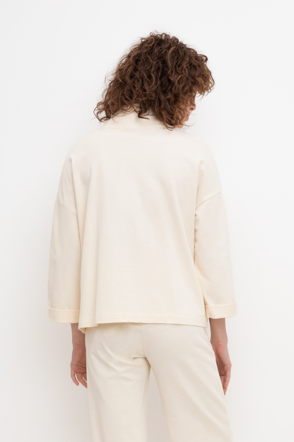 Жакеты, куртки женские для мам, артикул: ЕВТ 3183, цвет: светло-бежевый, фото 4