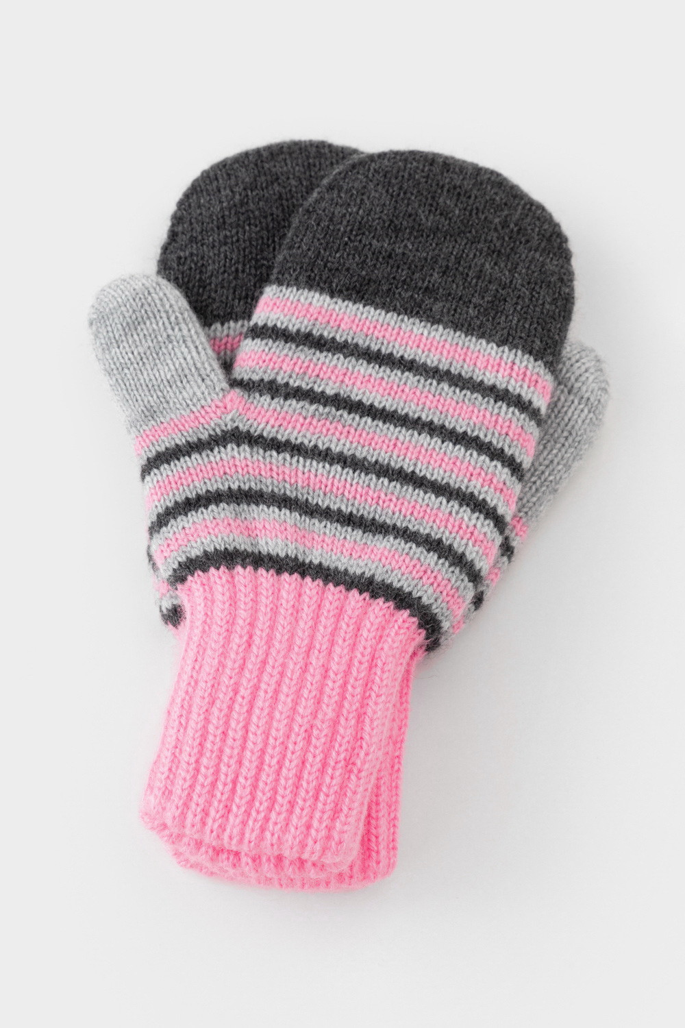 Рукавицы для девочки, артикул: КВ 10009/24ш, цвет: ярко-розовый, фото 4