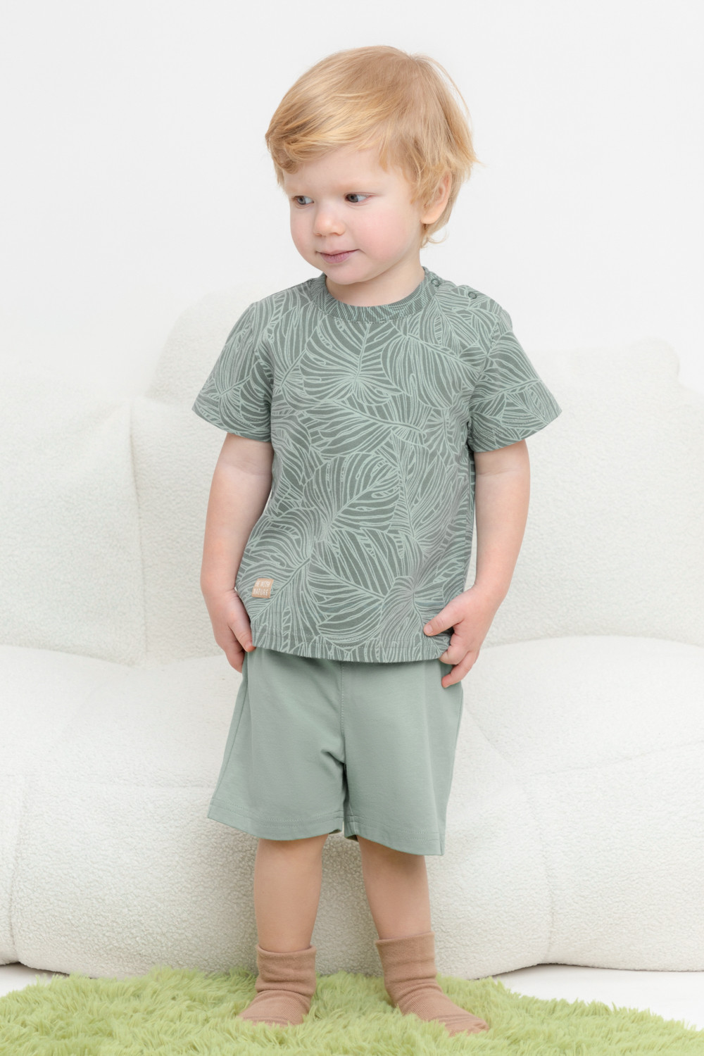 Шорты для мальчика, артикул: КР 400658, цвет: минт, фото 4