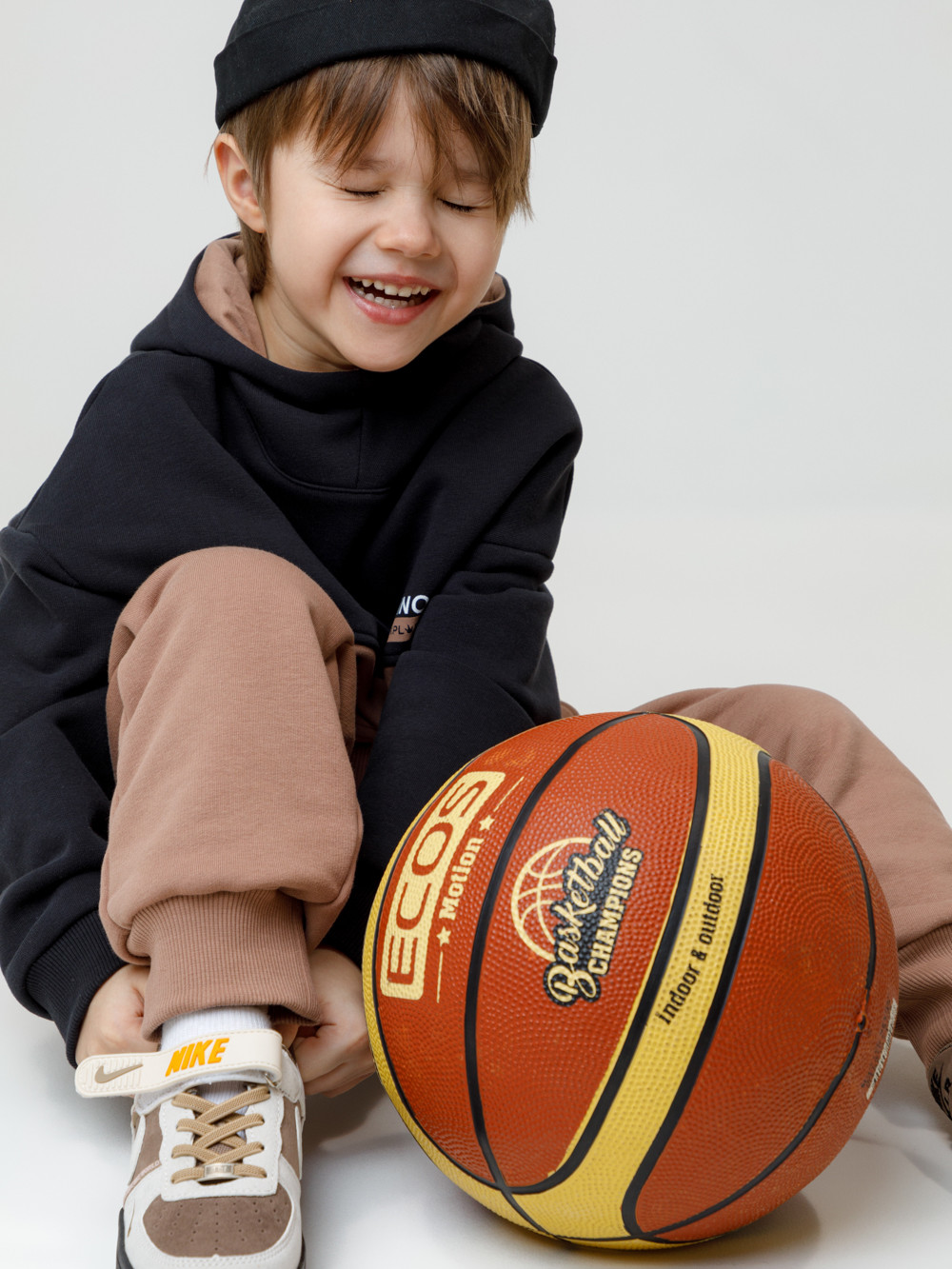 Худи для мальчика, артикул: КР 302162, цвет: кофейный, фото 4