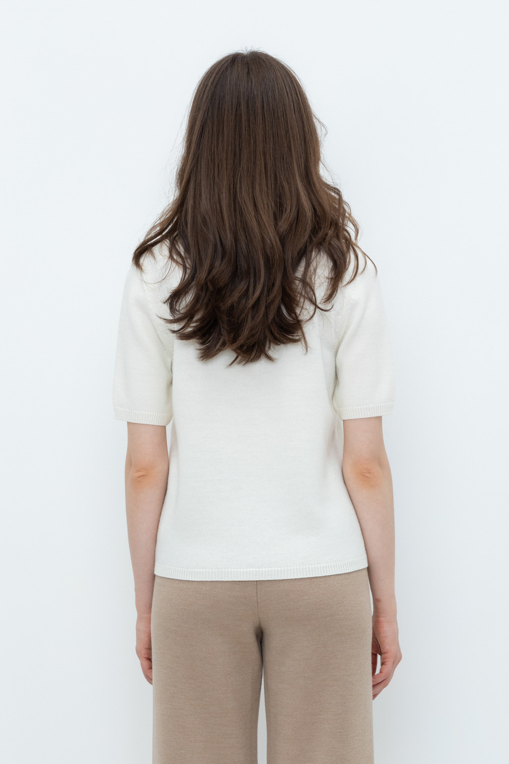 Джемперы женские для мам, артикул: ЕВ 30196/ш, цвет: бежевый, фото 4