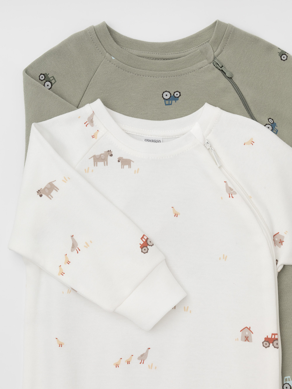 Комбинезон для новорожденных, артикул: К 6444-2уп, цвет: хаки, фото 4