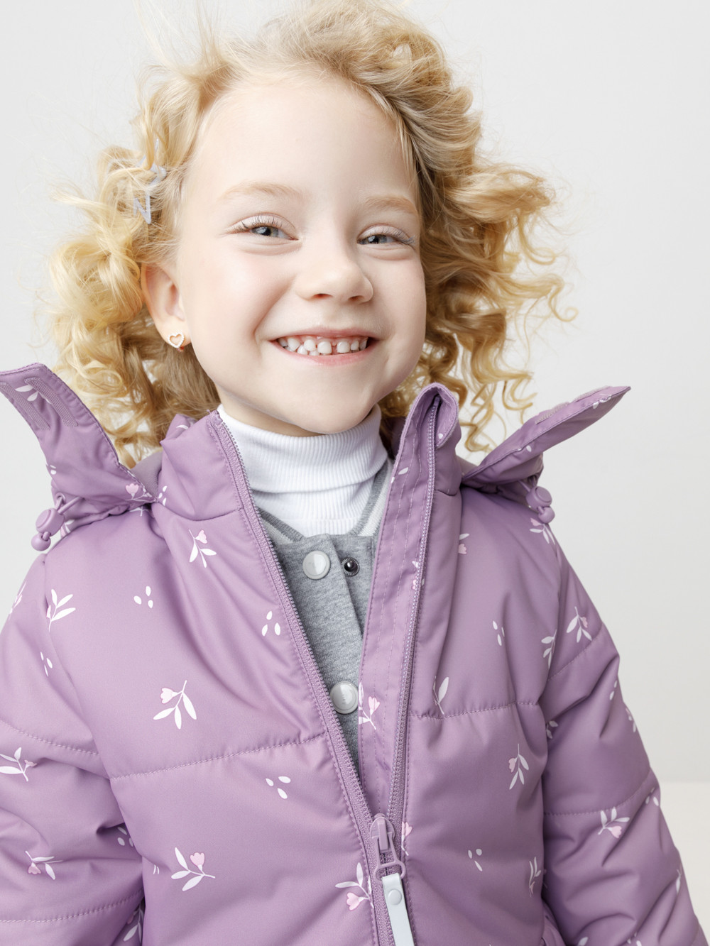 Куртка для девочки, артикул: ВК 38119/н/2 ГР, цвет: бордовый, фото 4