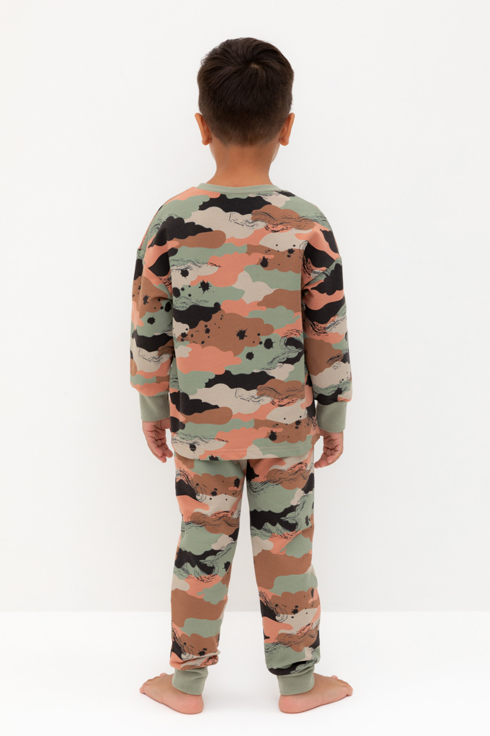 Пижама для мальчика, артикул: КП 1611, цвет: хаки, фото 4