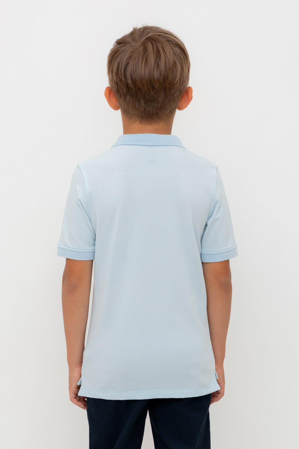 Джемпер для мальчика, артикул: К 302498, цвет: светло-голубой, фото 4