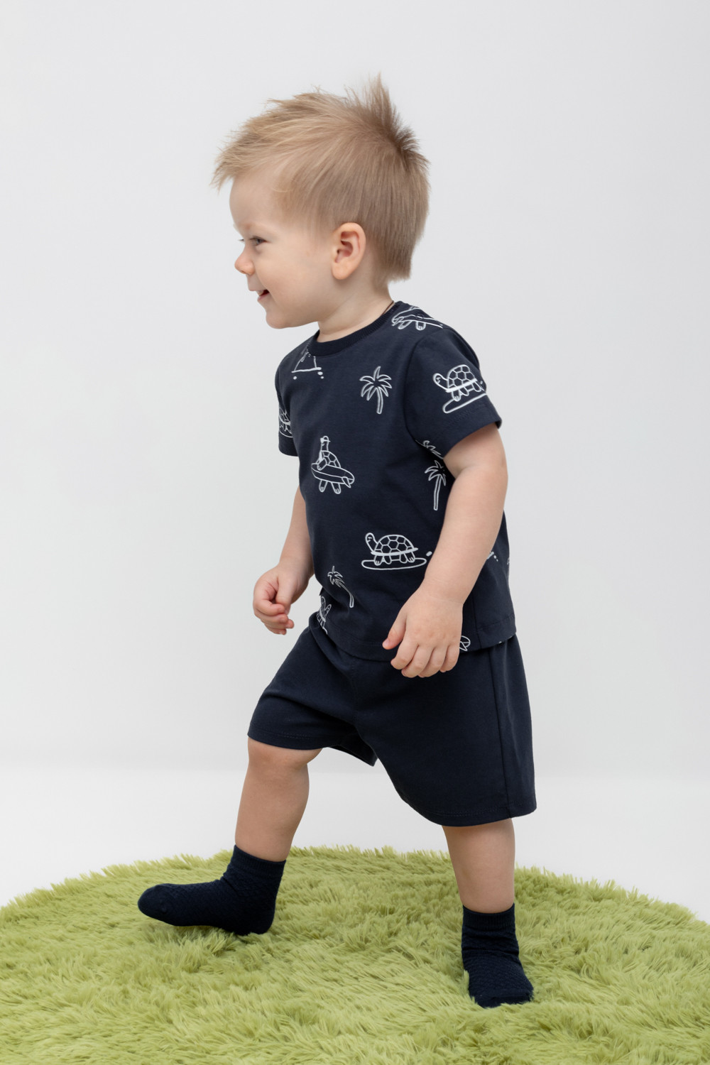 Шорты для мальчика, артикул: КР 400658, цвет: темно-синий, фото 4