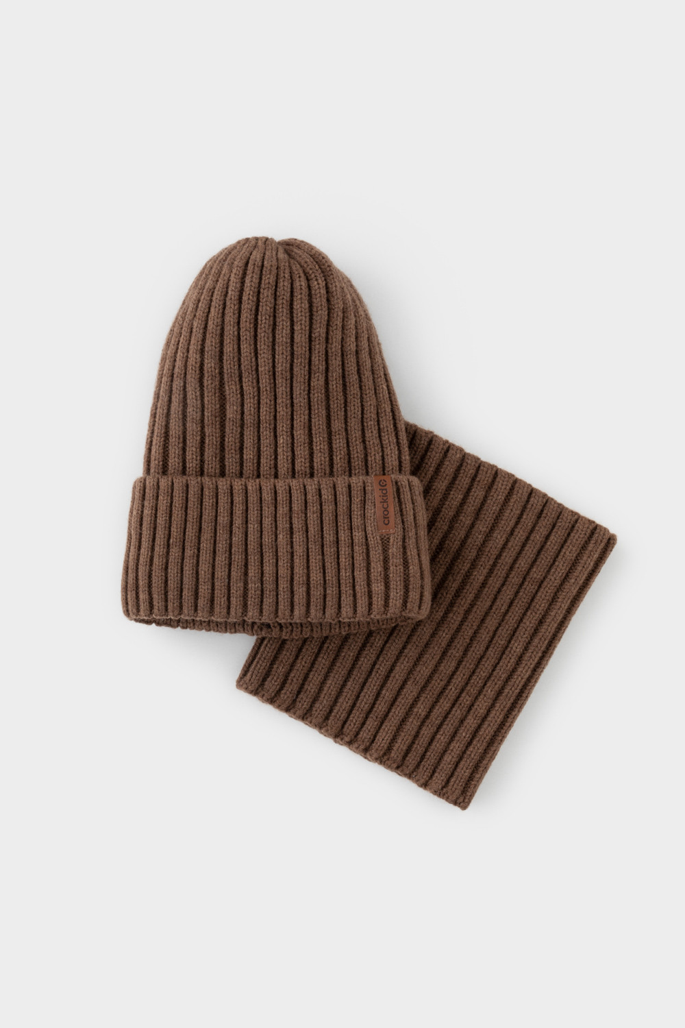 Комплекты вязаные, артикул: КВ 22015/ш, цвет: бежевый, фото 4