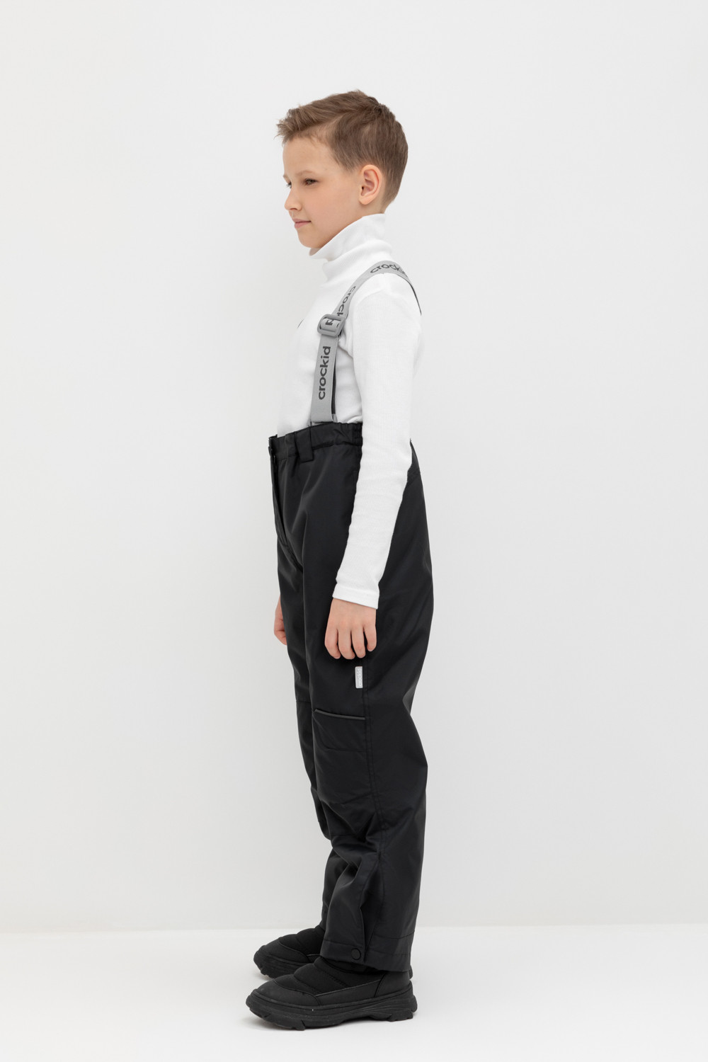 Брюки утепленные, артикул: ВК 46017/24/1 ГР, цвет: черный, фото 4