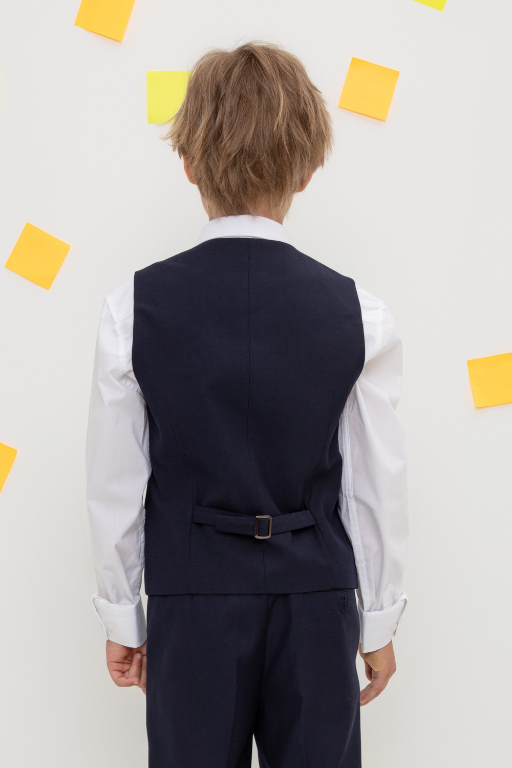 Жилет для мальчика, артикул: ТК 32001, цвет: синий, фото 4