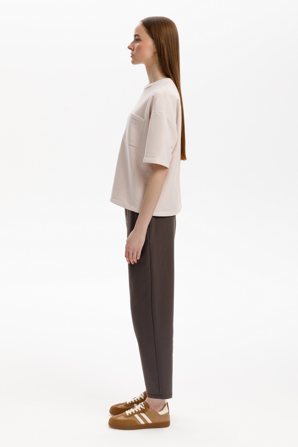 Джемперы женские для мам, артикул: ЕВТ 3319, цвет: розовый, фото 4