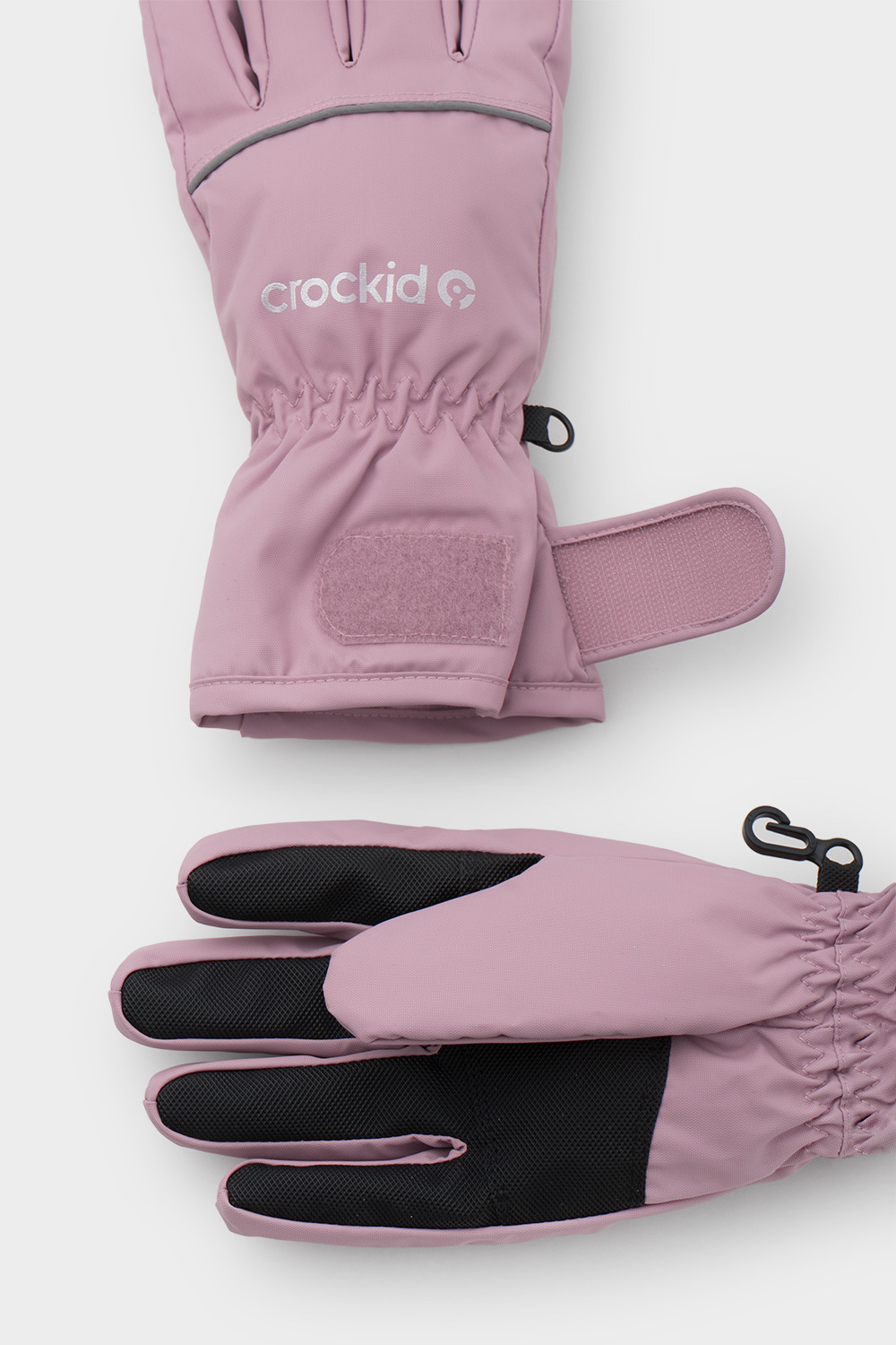 Перчатки для девочки, артикул: ВК 10004/24/19 ГР, цвет: фиолетовый, фото 4