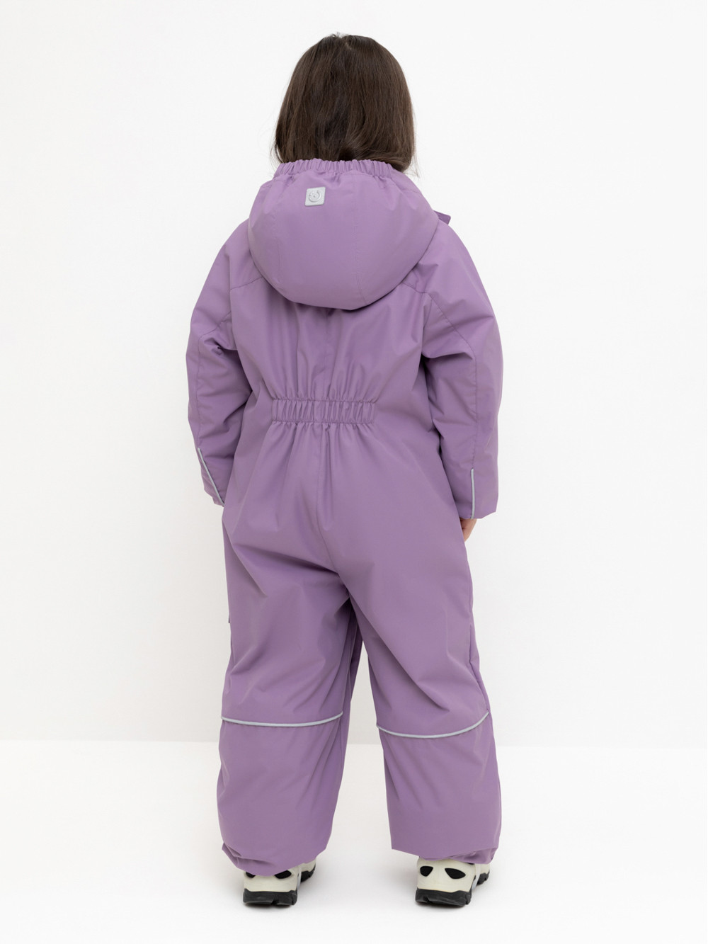 Комбинезоны утепленные для девочки, артикул: ВК 60109/6 УЗГ, цвет: бордовый, фото 4