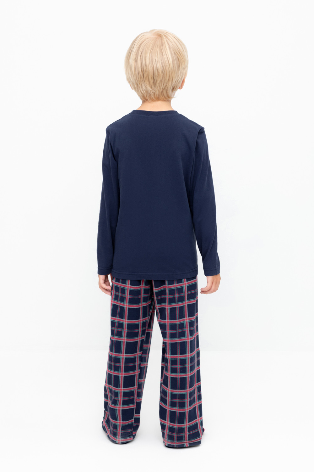 Пижама для мальчика, артикул: К 1600, цвет: темно-синий, фото 4