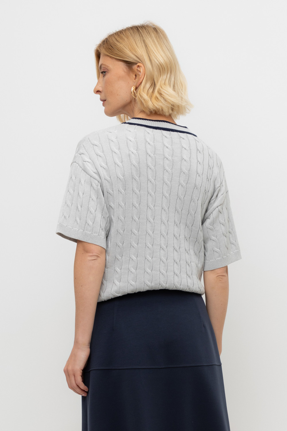 Жакеты, куртки женские для мам, артикул: ЕВ 30210, цвет: светло-серый5, фото 4