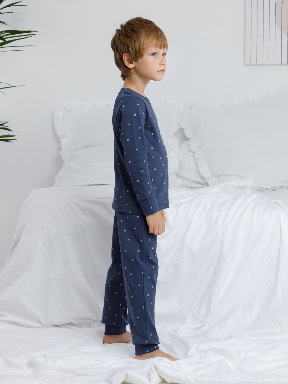 Пижама для мальчика, артикул: К 1621, цвет: синий, фото 4