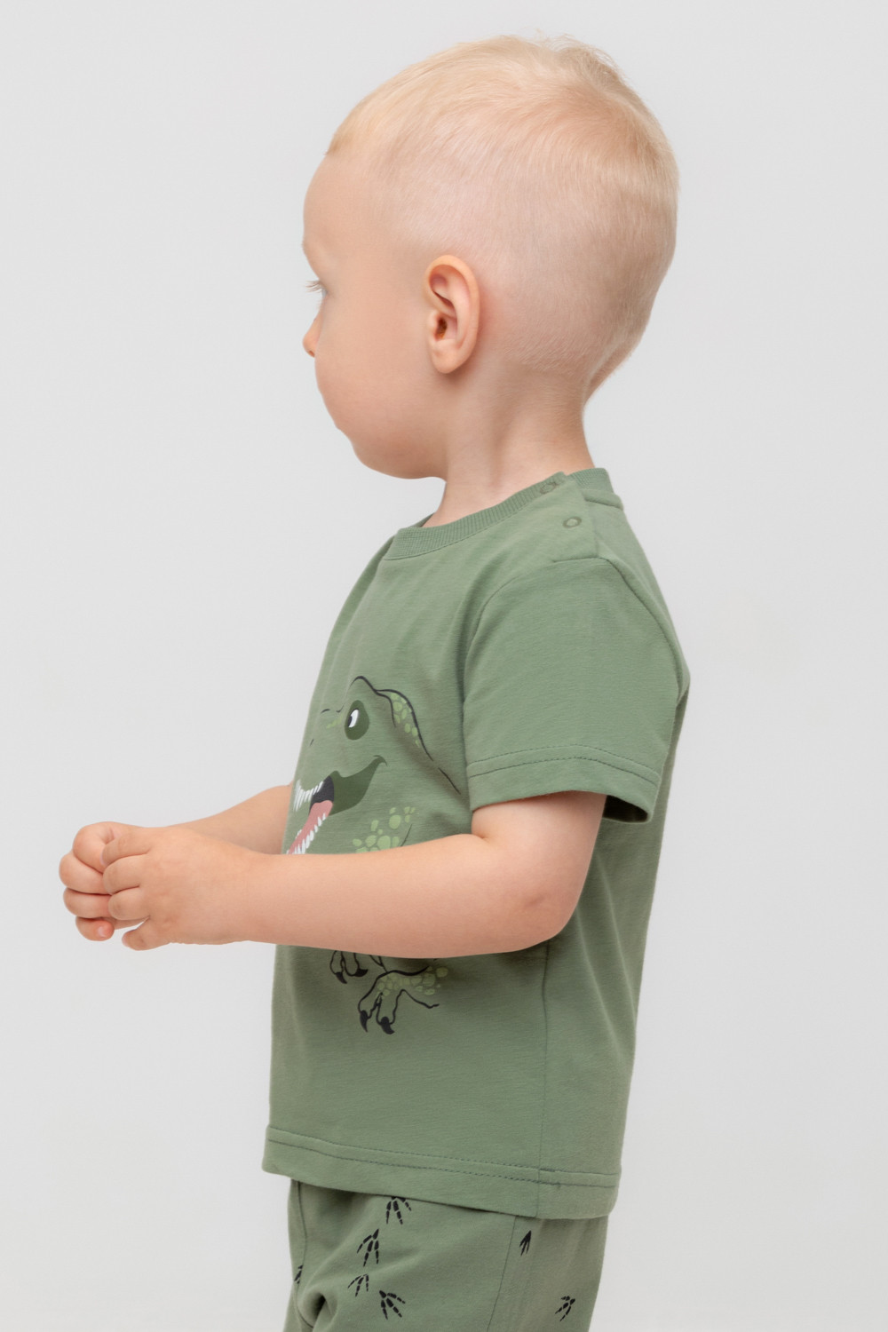 Футболка для мальчика, артикул: КР 302700, цвет: хаки, фото 4